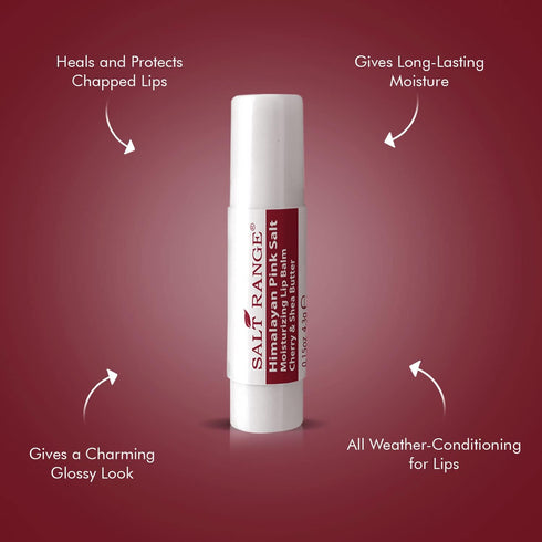 Salt Range Lip Balm with Cherry & Shea Butter - 0.30 Ounces